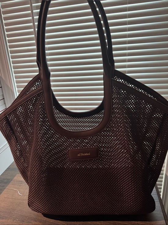 Alf The Label Handbags - Alf the label Amy tote - Brown Mesh